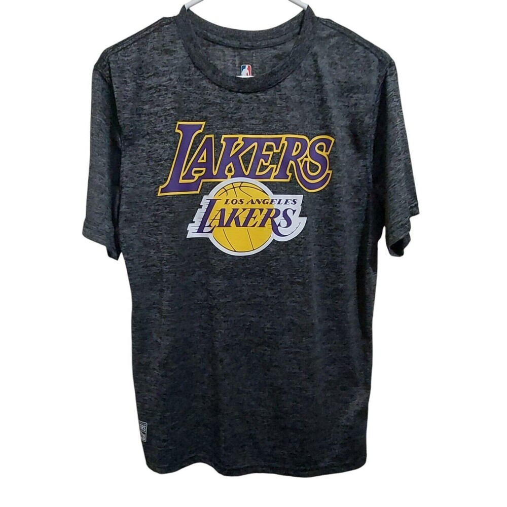 NBA Los Angeles Lakers Gray T-shirt Size Medium